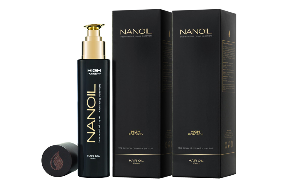 Soin des cheveux à l'huile Nanoil